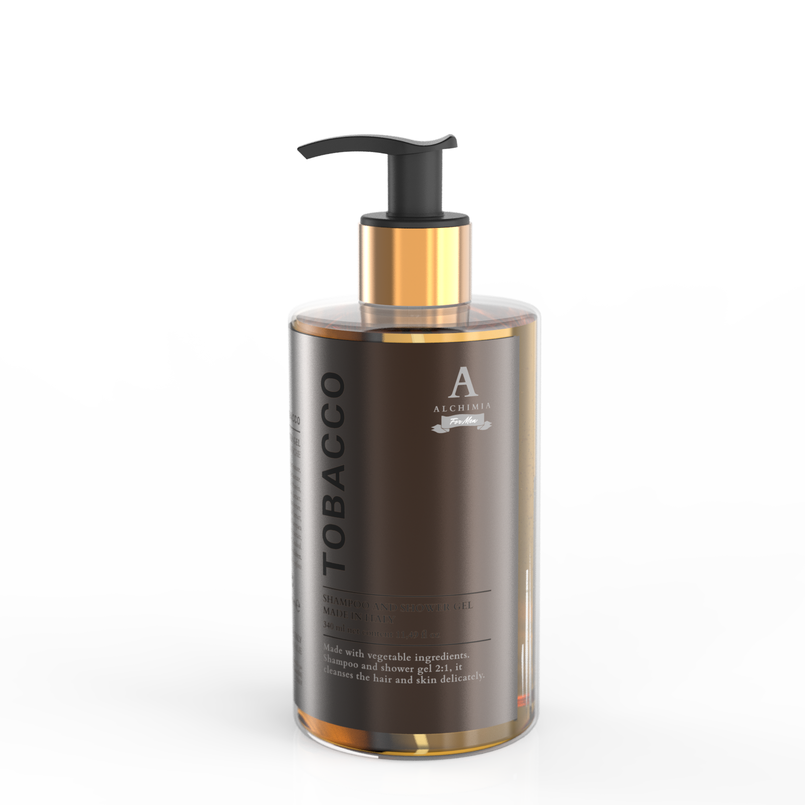 Shampoo Shower 340ml For Man Alchimia Soap